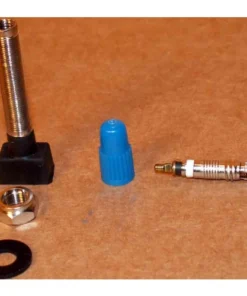 Pneumatiques Pour Cycles Jeu De 2 Valves Tubeless Rubena Presta 42 Mm Avec Joint Et écrou