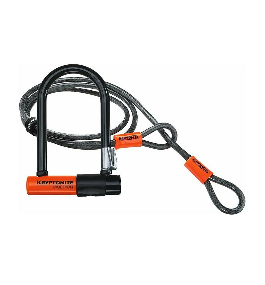 Antivol Kryptonite Evolution Mini 7 + Flex (7/10) 3 Antivol Kryptonite Evolution Mini 7 + Flex (7/10)