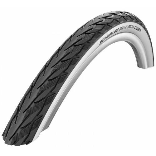 Pneumatiques Pour Cycles 700x28c Schwalbe Delta Cruiser HS431 Kevlar Guard Blanc/noir - ETRTO 28-622 3 Pneumatiques Pour Cycles 700x28c Schwalbe Delta Cruiser HS431 Kevlar Guard Blanc/noir - ETRTO 28-622