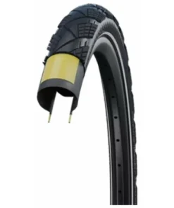 Pneumatiques Pour Cycles 27.5x2.35 Pneu Schwalbe MARATHON EFFICIENCY - Super Race V-Guard - HS617 - Tringle Souple - ETRTO 60-584