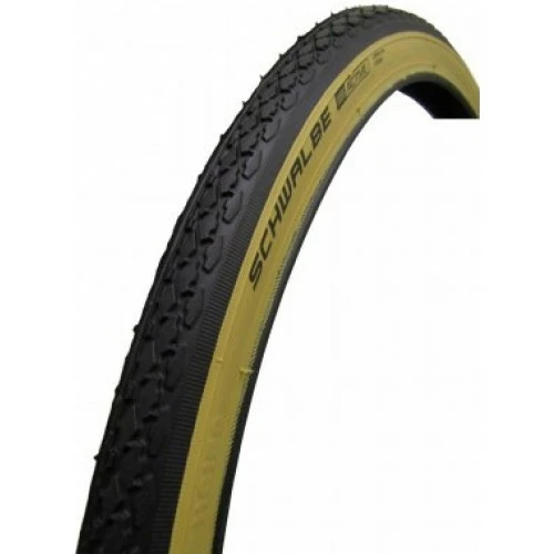 Pneumatiques Pour Cycles 27x1 1/4 Pneu Schwalbe STANDARD HS159 Noir Flanc Beige - Tringle Rigide - ETRTO 28/32-630 4 Pneumatiques Pour Cycles 27x1 1/4 Pneu Schwalbe STANDARD HS159 Noir Flanc Beige - Tringle Rigide - ETRTO 28/32-630 – Image 2