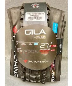 Pneumatiques Pour Cycles 27.5x2.60 Pneu Hutchinson GILA KOLOSS - EBIKE50 - SpiderTech - Tringle Souple - Tubeless Ready - ETRTO 66-584