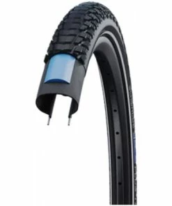 Pneumatiques Pour Cycles 28x2.00 Pneu Schwalbe MARATHON PLUS TOUR - E-50 HS619 Smart DualGuard Tringle Rigide - ETRTO 50-622