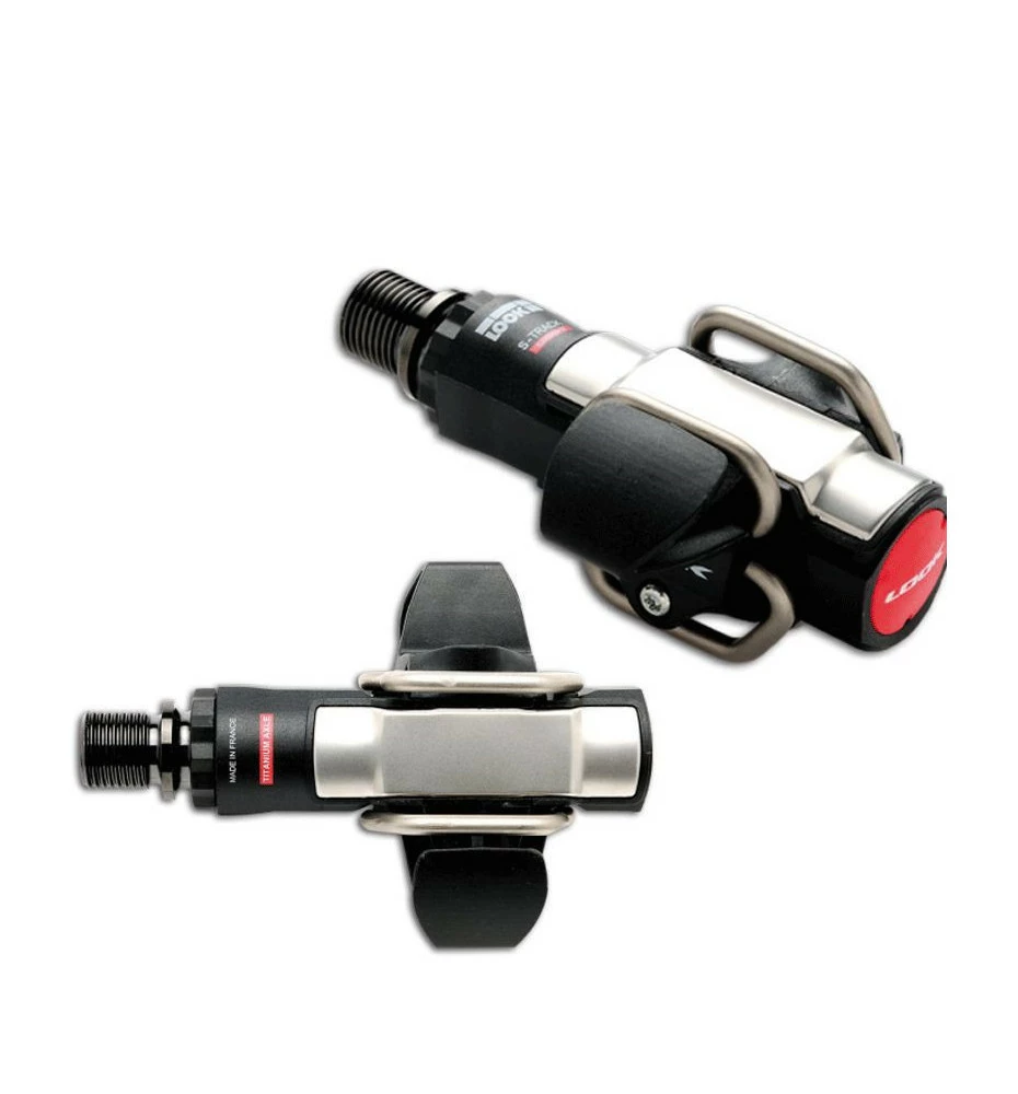 Look Pédales Pédales Look S-track Carbon Ti 3 Look Pédales Pédales Look S-track Carbon Ti