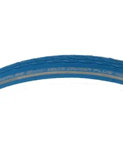 Pneumatiques Pour Cycles 700x35c Schwalbe DELTA CRUISER PLUS HS431 Bleu PunctureGuard TwinSkin Tringle Rigide - ETRTO 37-622 -Pneumatiques pour cycles boutique schwalbe delta cruiser plus hs431 bleu punctureguard twinskin tringle rigidec