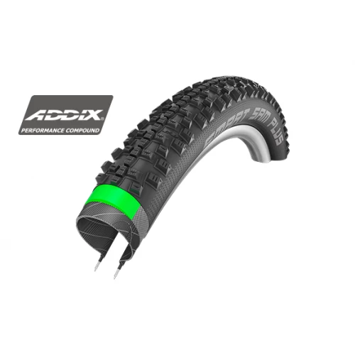 Pneumatiques Pour Cycles 26x2.10 Pneu Schwalbe SMART SAM PLUS HS 476 - GreenGuard - Snake Skin - Addix Performance - ETRTO 54-559 3 Pneumatiques Pour Cycles 26x2.10 Pneu Schwalbe SMART SAM PLUS HS 476 - GreenGuard - Snake Skin - Addix Performance - ETRTO 54-559